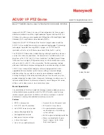 Preview for 1 page of Honeywell ACUIX Equip series Specifications