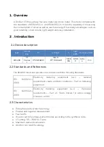 Preview for 3 page of Honeywell AD1200-CT Product Manual