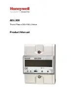 Honeywell AD1200 Product Manual предпросмотр