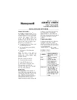 Preview for 1 page of Honeywell ADEMCO 4190SN Installation And Setup Manual