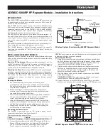 Honeywell ADEMCO 5800RP Installation Instructions предпросмотр