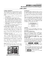 Preview for 1 page of Honeywell ADEMCO 5828V User Manual