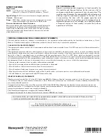 Preview for 4 page of Honeywell ADEMCO 5883H Installation And Setup Manual