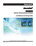 Honeywell AlarmNet IGSMHS Installation And Setup Manual preview