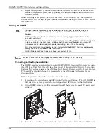 Preview for 14 page of Honeywell AlarmNet IGSMV Installation And Setup Manual