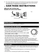 Preview for 3 page of Honeywell All Metal Heat Giant HZ-2110 Owner'S Manual