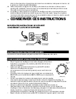 Preview for 8 page of Honeywell All Metal Heat Giant HZ-2110 Owner'S Manual