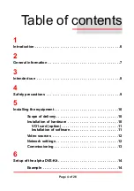 Preview for 4 page of Honeywell alpha DVS-K1600 Quick Start Manual