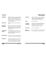 Preview for 56 page of Honeywell APT4000PH User Manual