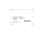 Preview for 36 page of Honeywell AQ1000TN2 - Low Voltage T-Stat Owner'S Manual