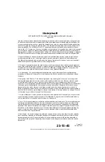 Preview for 4 page of Honeywell ASPIRE-200 User, Installation, And Maintenance Manual