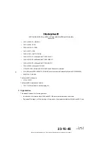 Preview for 24 page of Honeywell ASPIRE-200 User, Installation, And Maintenance Manual