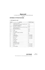 Preview for 123 page of Honeywell ASPIRE-200 User, Installation, And Maintenance Manual