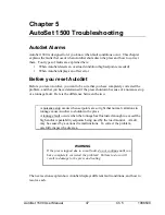 Предварительный просмотр 54 страницы Honeywell AutoSet 1500 User Manual