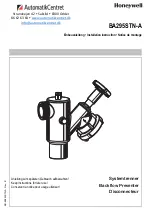 Preview for 1 page of Honeywell BA295STN-11/2A Installation Instruction