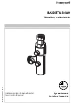 Honeywell BA295STN-3/4WH Installation Instruction preview