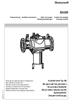 Preview for 1 page of Honeywell BA300 Series Installation Instructions Manual