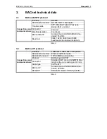 Preview for 10 page of Honeywell BacNet protocol Installation And User Manual