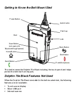 Preview for 3 page of Honeywell Belt Mount Sled Quick Start Manual