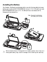 Preview for 6 page of Honeywell Belt Mount Sled Quick Start Manual