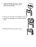 Preview for 10 page of Honeywell Belt Mount Sled Quick Start Manual