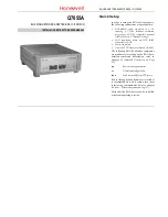 Honeywell BNA-1C Installation Instructions & User Manual предпросмотр