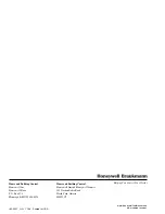 Preview for 8 page of Honeywell Braukmann D06G Manual