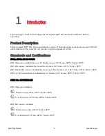 Preview for 6 page of Honeywell BW Flex Series User Manual