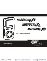 Preview for 1 page of Honeywell BW GasAlert MicroClip X3 User Manual