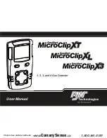 Honeywell BW Technologies GasAlert MicroClip X3 User Manual preview