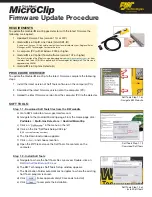 Preview for 1 page of Honeywell BW Technologies GasAlertMicroClip Firmware Update Procedure