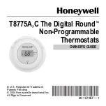 Preview for 1 page of Honeywell C Owner'S Manual