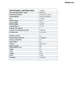 Preview for 3 page of Honeywell C060Pm Specifications