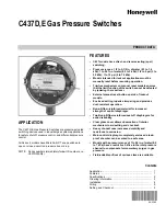 Honeywell C437D Quick Start Manual предпросмотр