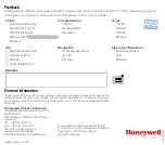 Предварительный просмотр 27 страницы Honeywell C6097 Technical Information