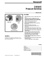 Honeywell C645A-E Product Data preview