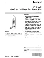 Preview for 1 page of Honeywell C7005A Product Data