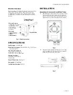 Предварительный просмотр 3 страницы Honeywell C7355B Mounting Instructions