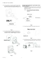 Предварительный просмотр 4 страницы Honeywell C7355B Mounting Instructions