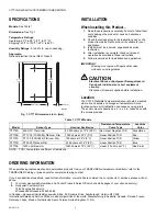 Preview for 2 page of Honeywell C7772 Series Product Data