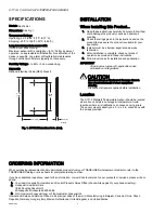 Preview for 2 page of Honeywell C7772A Product Data