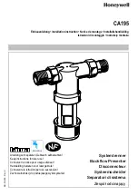 Предварительный просмотр 1 страницы Honeywell CA195 Installation Instruction