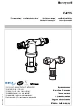 Honeywell CA295 Installation Instructions Manual preview