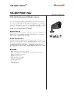 Honeywell CAHBC720PI60V Instructions предпросмотр