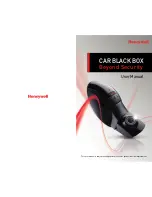 Honeywell CAR BLACK BOX User Manual предпросмотр