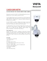 Preview for 1 page of Honeywell CASD120PTW Manual