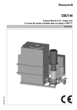 Honeywell CBU144 Series Instructions Manual preview