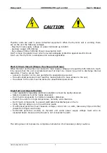 Preview for 3 page of Honeywell CD3000M 1PH 15A User Manual