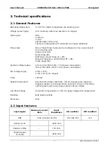 Preview for 8 page of Honeywell CD3000M-1PH User Manual