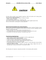 Preview for 5 page of Honeywell CD3000M-2PH User Manual